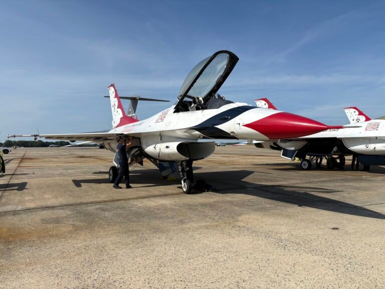 US Air Force Thunderbirds Arrive in DC for July 4 Flyover