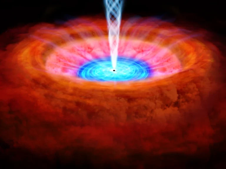 A Supermassive Black Hole Gets Blamed for Quenching Star Formation